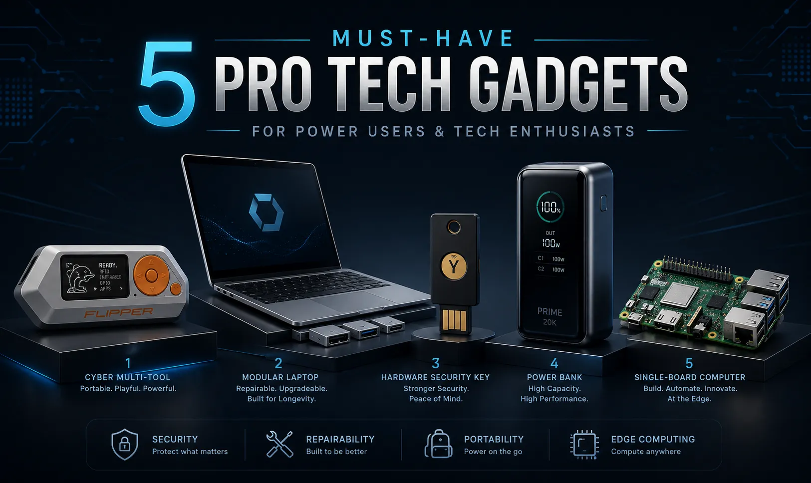5 Pro Tech Gadgets Worth Considering for Power Users and Tech Enthusiasts